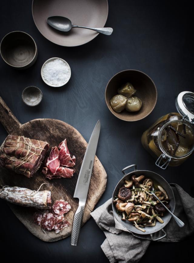 Bred fileteringskniv 24 cm fleksibel