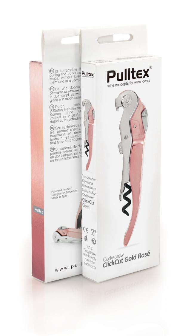 Vinåpner Clickcut rosé