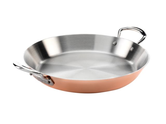 Sautépanne i kobber 30 cm