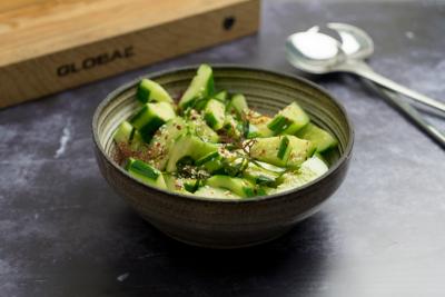 Knust japansk agurksalat - sunomono