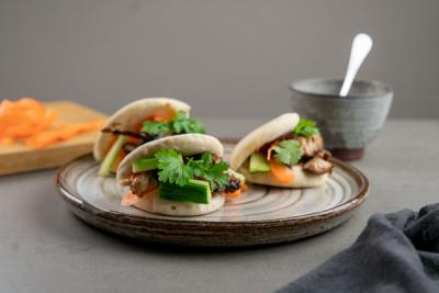 Bao buns med hoisinkylling